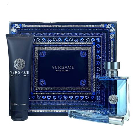 versace pour homme gift set amazon|Versace Pour Homme original.